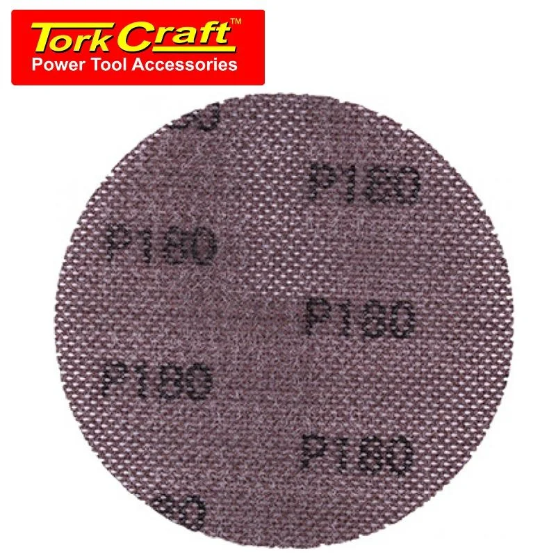 DURA MESH ABR.DISC 150MM VELCRO 180GRIT BULK FOR SANDER POLISHER