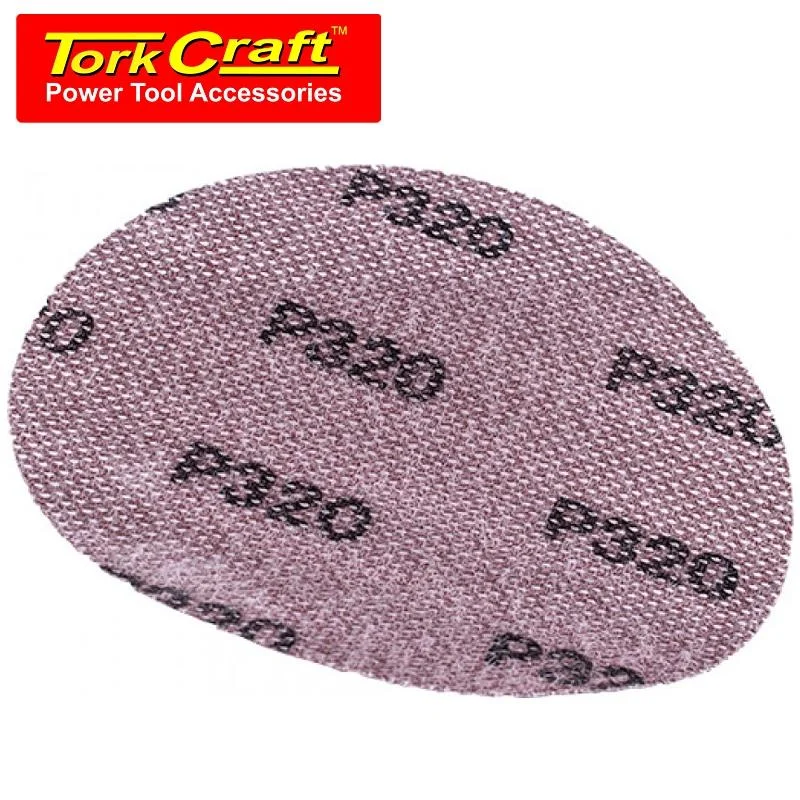 DURA MESH ABR.DISC 150MM VELCRO 320GRIT BULK FOR SANDER POLISHER