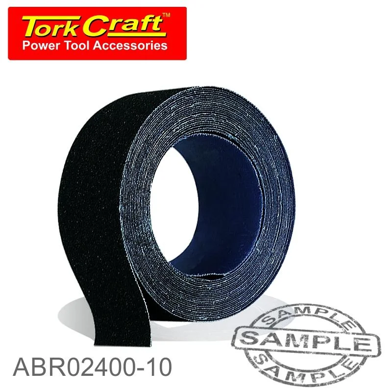EMERY CLOTH 400GRIT 50MM X 10M ROLL
