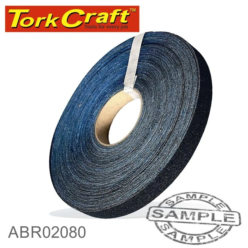 EMERY CLOTH 50MM X 80 GRIT X 50M ROLL