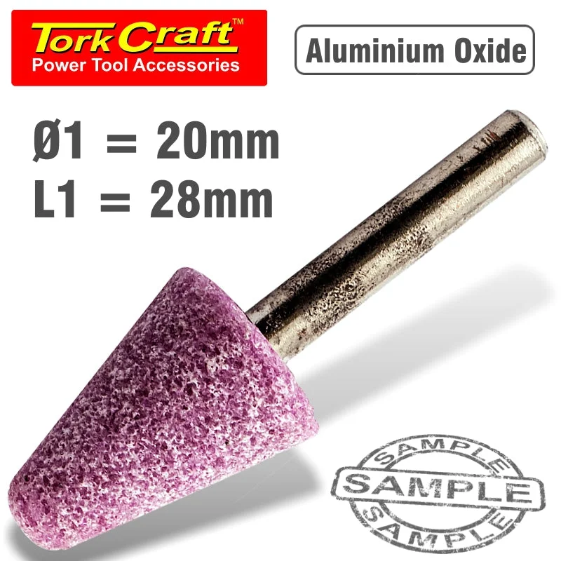 GRINDING POINT CONICAL 6MMX20MMX28MM BULK