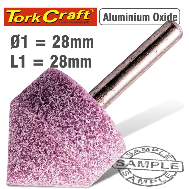 GRINDING POINT CONICAL 6MMX28MMX28MM BULK