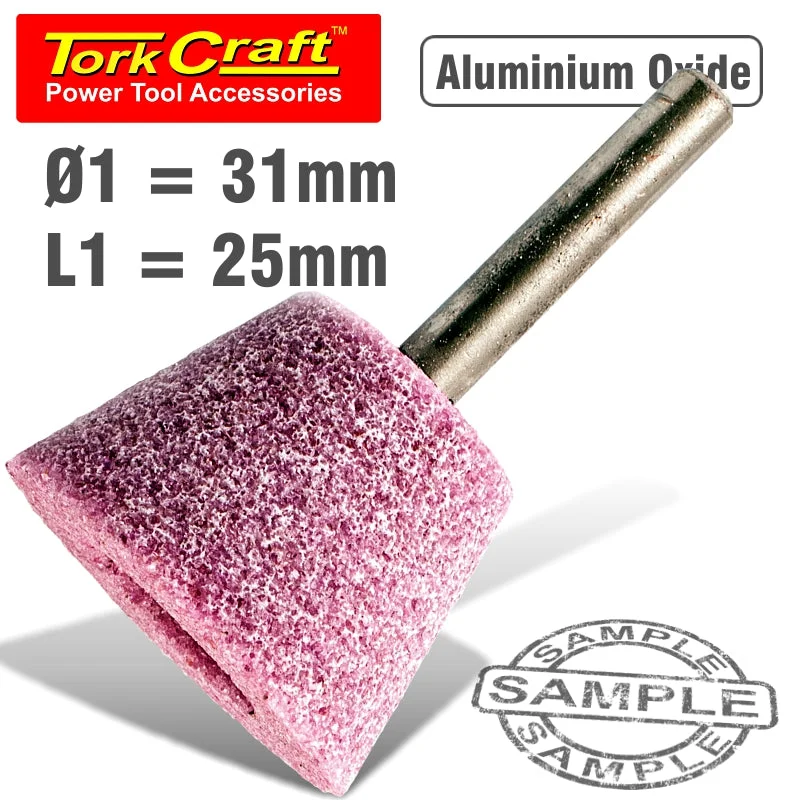 GRINDING POINT CONICAL 6MMX31MMX25MM BULK