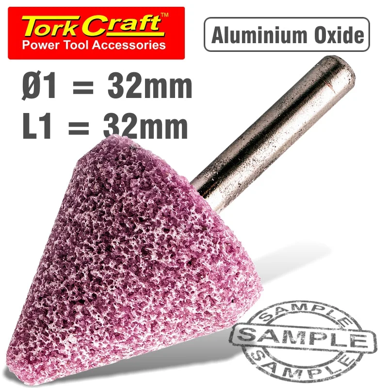 GRINDING POINT CONICAL 6MMX32MMX32MM BULK