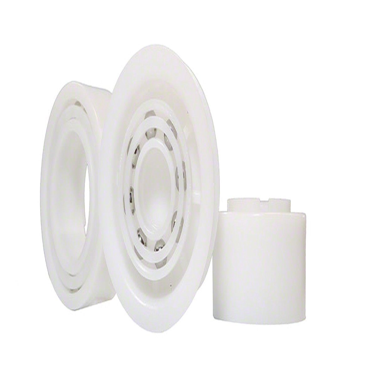 Guide Wheels With 1 Pulley Gear - 2 Pack