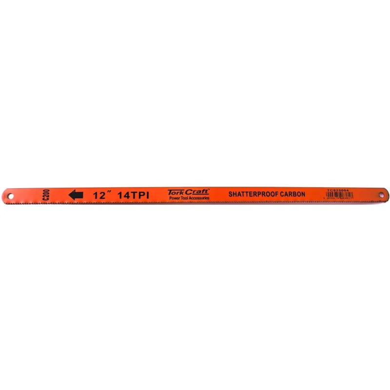 HACKSAW BLADE CARBON STEEL 14TX300MM