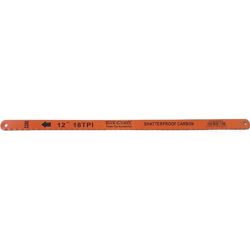 HACKSAW BLADE CARBON STEEL 18T X 300mm