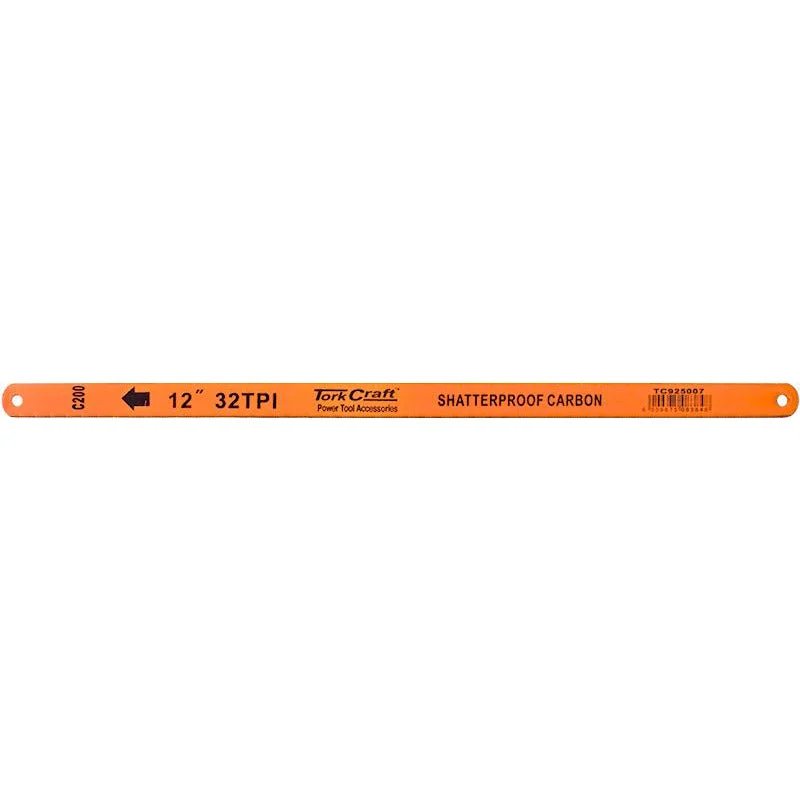 HACKSAW BLADE CARBON STEEL 32T X 300MM