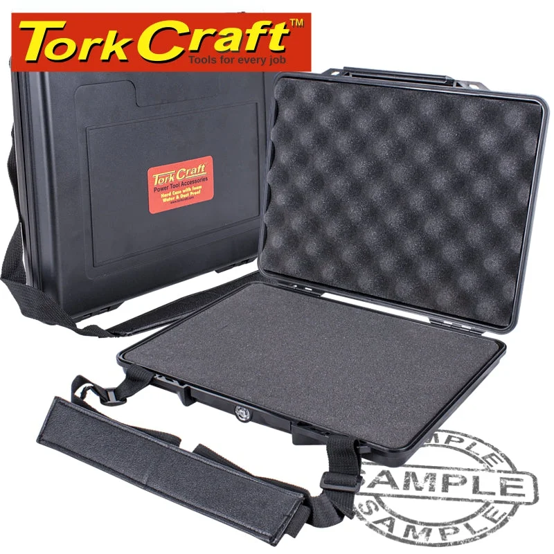 HARD CASE 345X275X60MM ODWITH FOAM BLK WATER & DUST PROOF FOR LAPTOP
