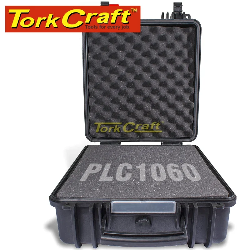 HARD CASE 425X370X210MM OD WITH FOAM BLACK WATER & DUST PROOF (333517)