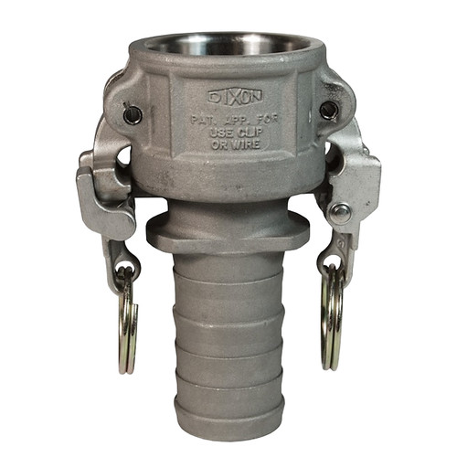 Dixon HAC100EZ 1 in. Cam & Groove Hastelloy Type C Coupler - Hose Shank