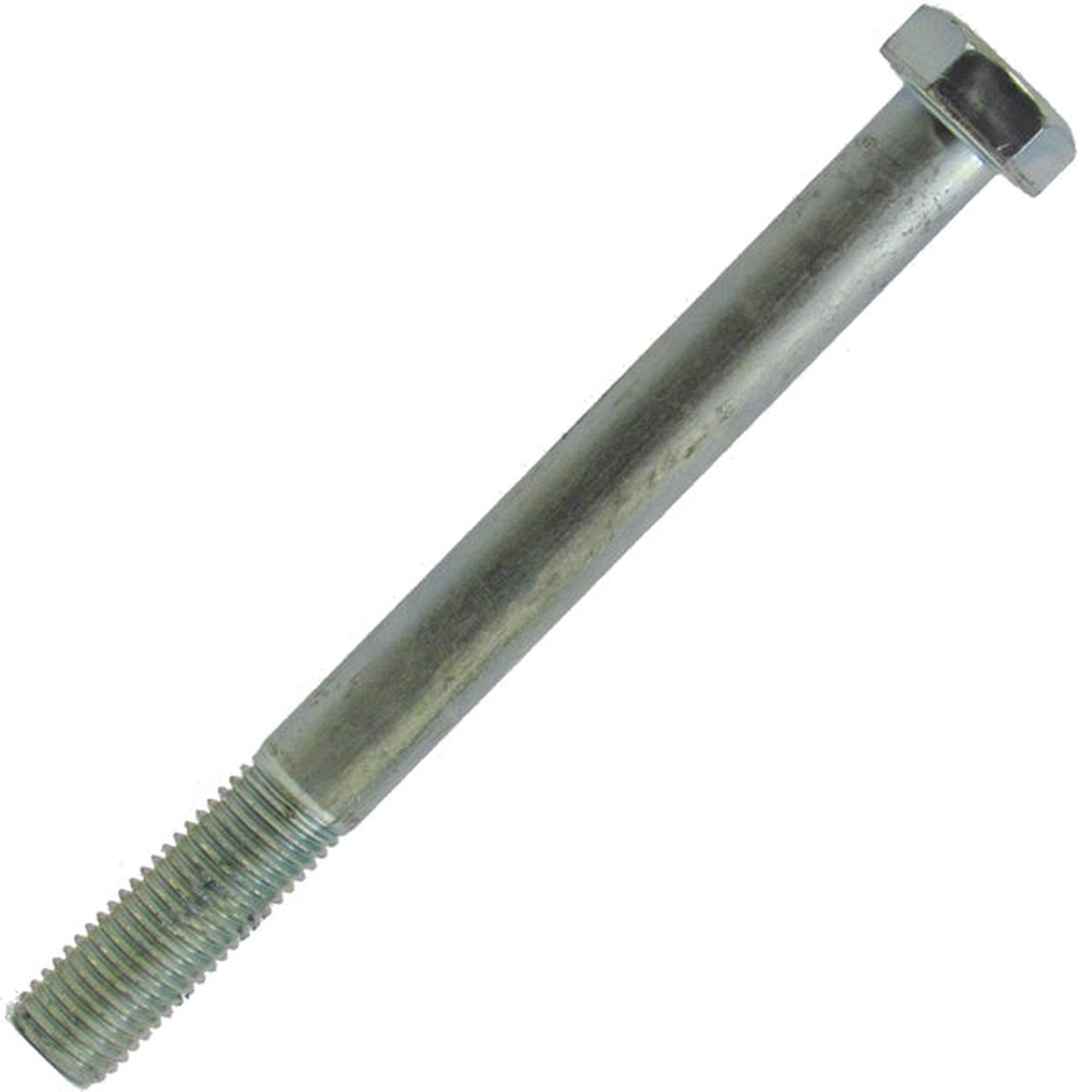Hex Head Zinc Plated Bolt - 5/8 Inch x 12 Inch