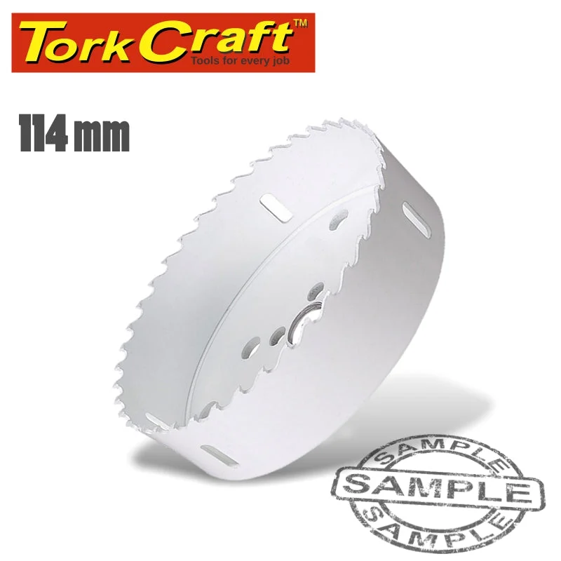 HOLE SAW BI-METAL 114MM