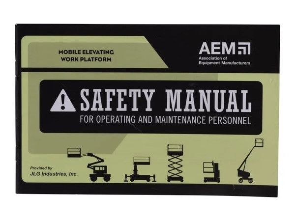 JLG Part # GR9828100068 | GR-MANUAL, AEM AERIAL, EA