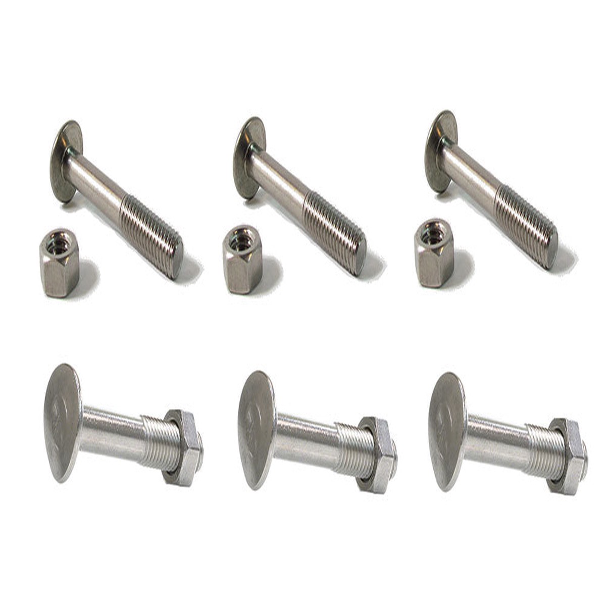 Ladder Tread Nut and Bolt Package - 3/8 x 2-1/2 Inches
