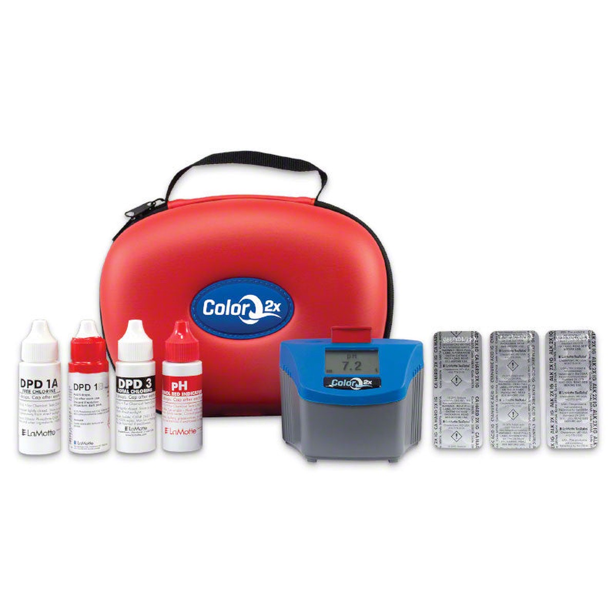 LaMotte ColorQ 2X Pro 7 Liquid Pool Test Kit DPD - 2086