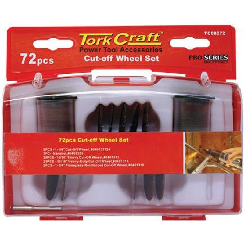 MINI ROTARTY CUT-OFF WHEEL SET 72 PCE