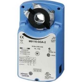 Johnson Controls M9116-GGA-2 Electric NSR Motor Damper Actuator 140lb 2-10 VDC 4-20mA 24V