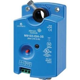 Johnson Controls M9102-AGA-3S Damper Floating Actuator 24V 18 In-lb