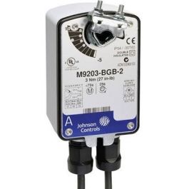 Johnson Controls M9203-BGB-2 Electric Spring Return Actuator On/Off Auxiliary Switch 24V 75 Second