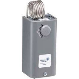 Johnson Controls A19BAC-1 SPDT Single-Stage Mechanical Thermostat 30°F-110°F Coiled Bulb