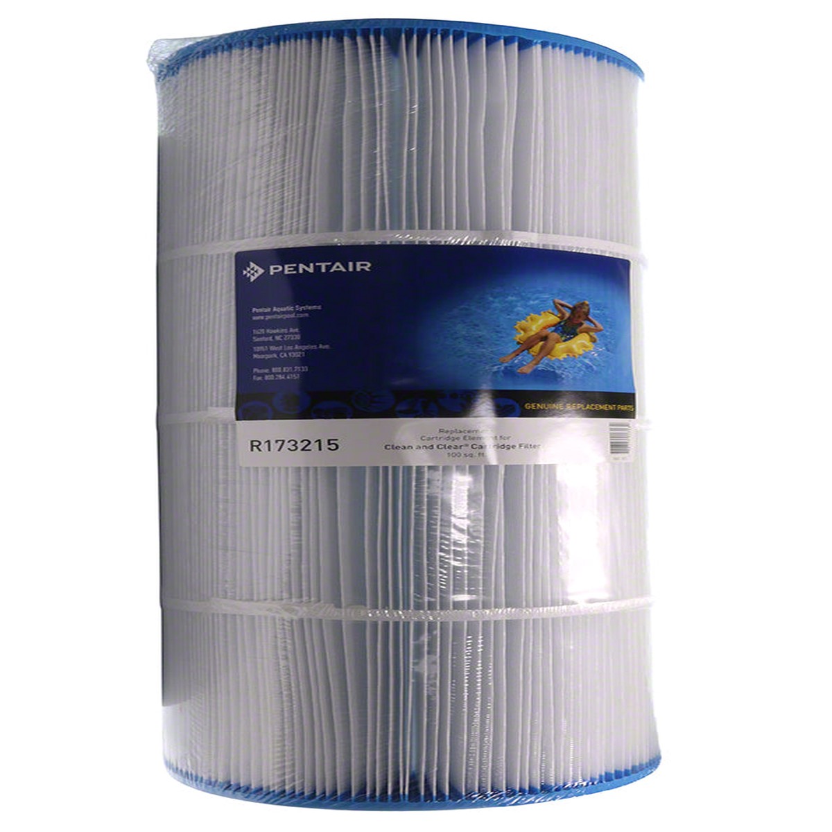 Pentair Clean and Clear CC100 Filter Cartridge - 100 Square Feet