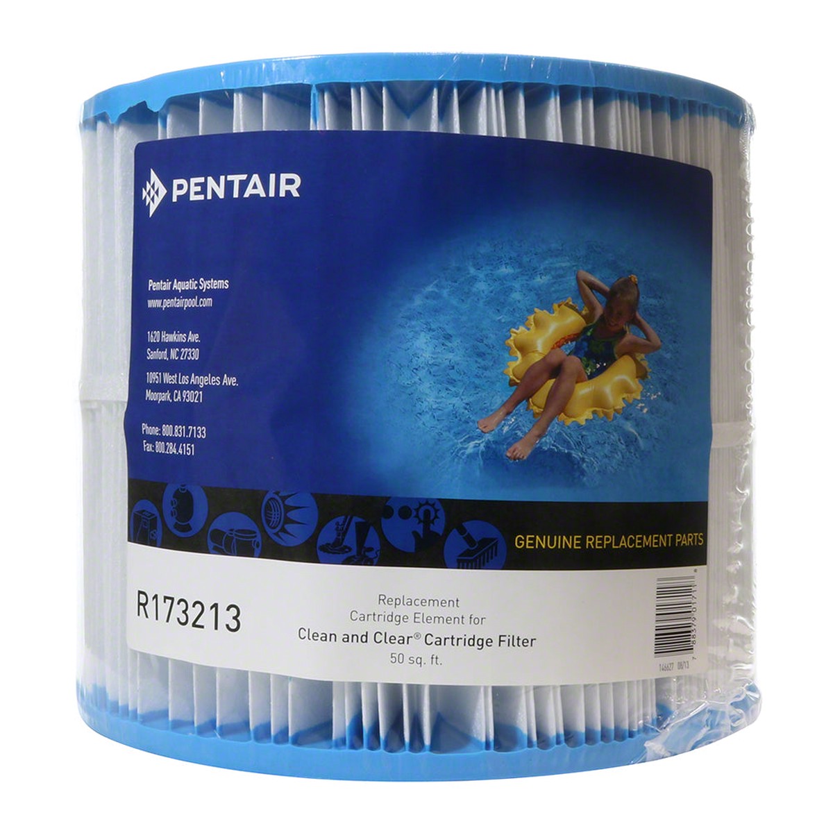 Pentair Clean and Clear CC50 Filter Cartridge - 50 Square Feet