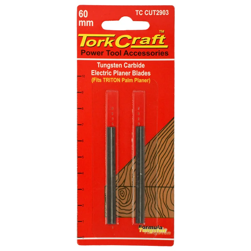 PLANER BLADES 60MM TUNGSTEN PAIR