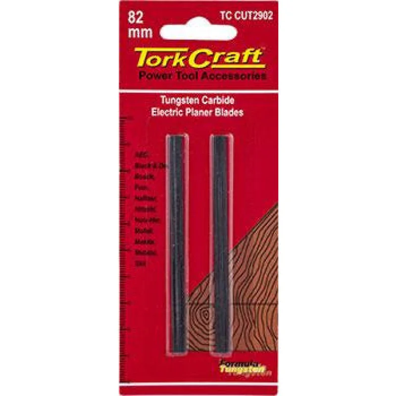PLANER KNIVES TUNGSTEN 82MM PAIR