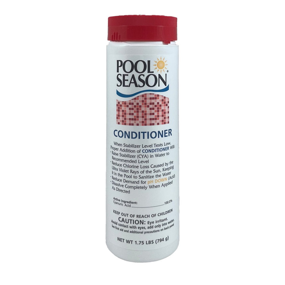 Pool Season Pool Conditioner - 1.75 Lb. Jar