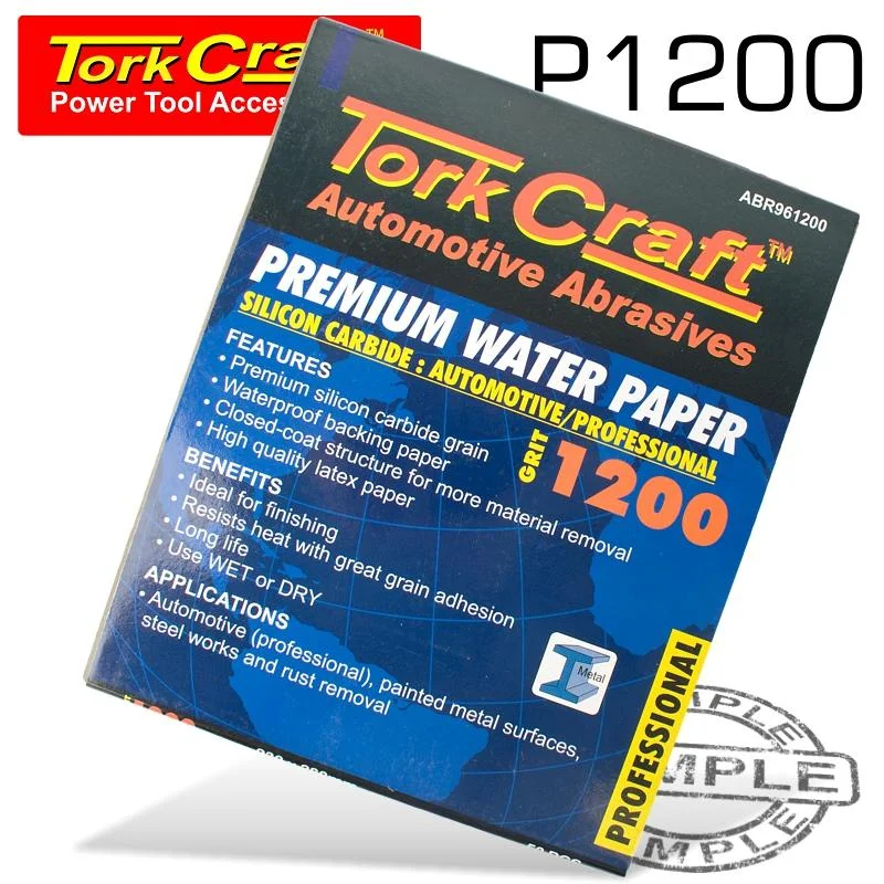 PREMIUM WATERPROOF PAPER1200 GRIT 230X 280 (50 PIECE) AUTOMOTIVE