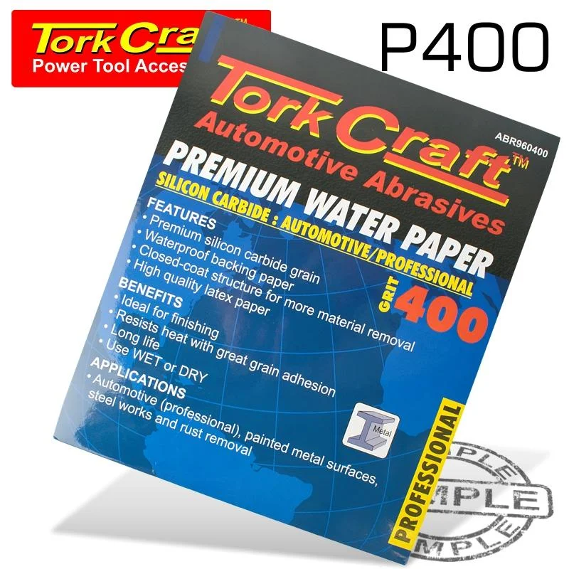 PREMIUM WATERPROOF PAPER400 GRIT 230X 28 (50 PIECE) AUTOMOTIVE