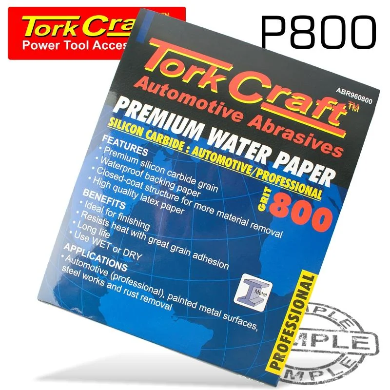 PREMIUM WATERPROOF PAPER800 GRIT 230X 280 (50 PIECE) AUTOMOTIVE