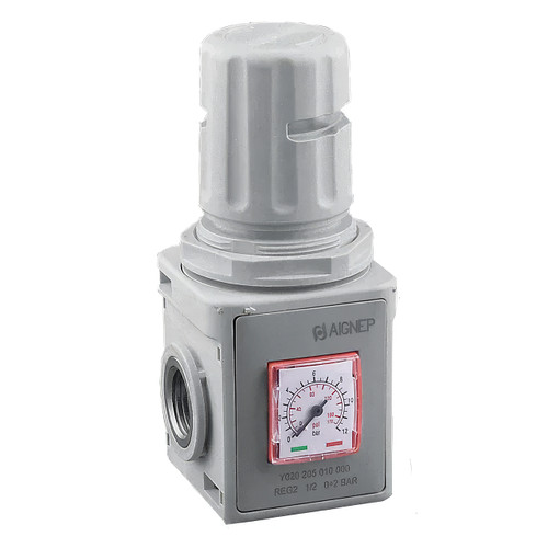 AIGNEP N020104030000, 3/8 in. NPTF Regulator, 0-8 Bar