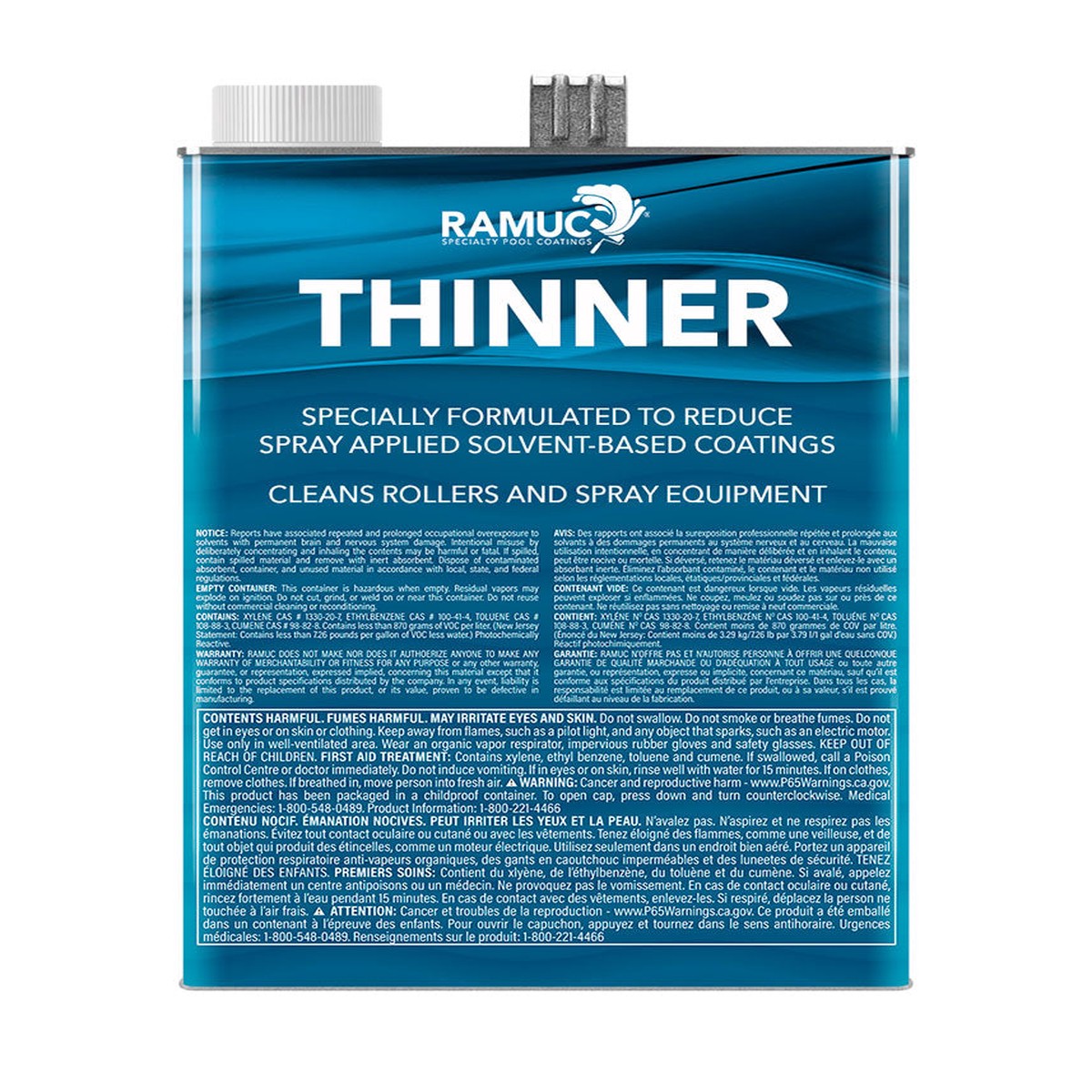 Ramuc Paint Thinner - Gallon