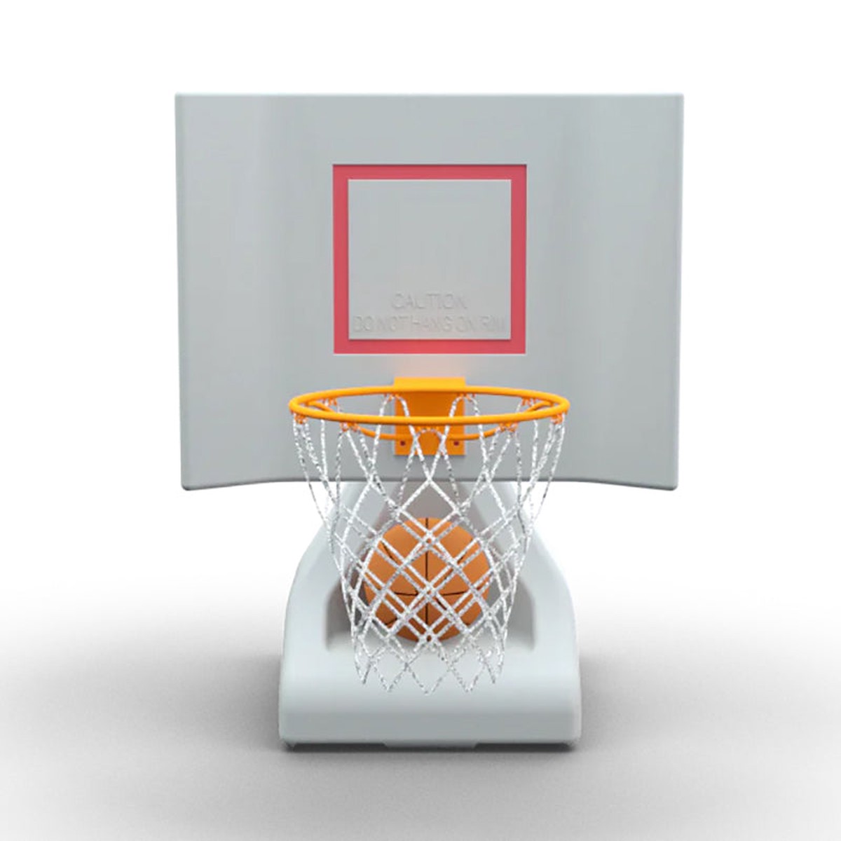 Rock-the-House Pool Basketball Game