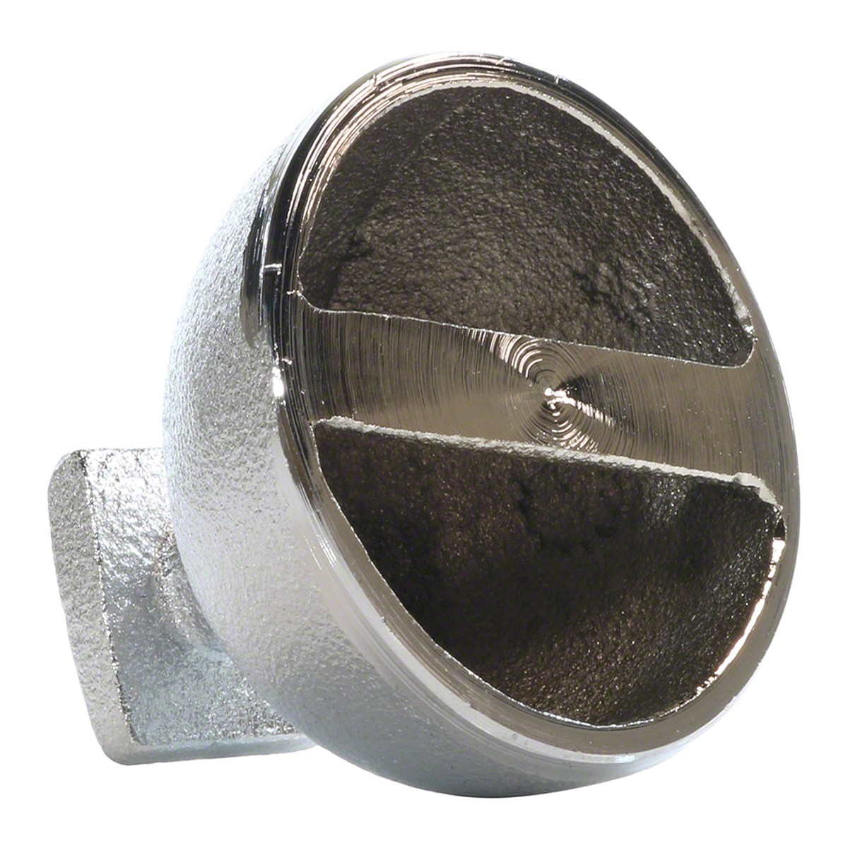 Rope Cup Anchor - Chrome Plated Brass