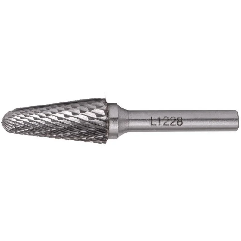ROTARY BURR TUNGSTEN 12X28X6MM CONICAL