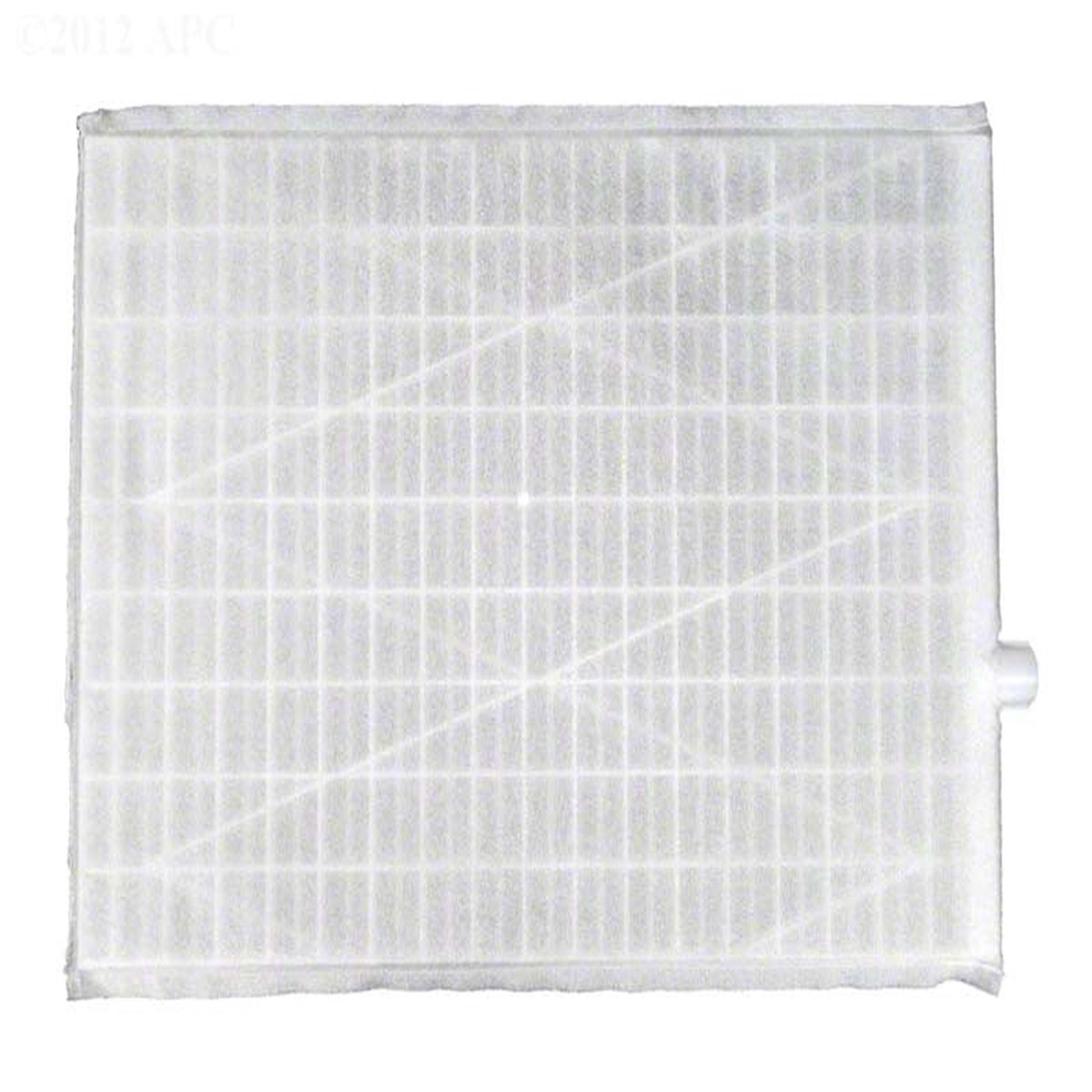 S7D75 Compatible Filter Grid Element Offset Exit Port - 18 x 12-7/16 Inches