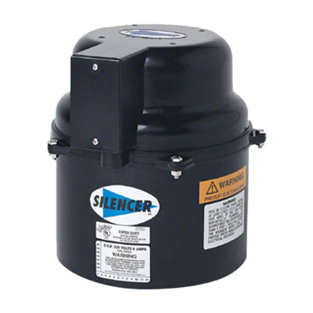 Silencer Outdoor Air Blower 2 HP 120 Volts