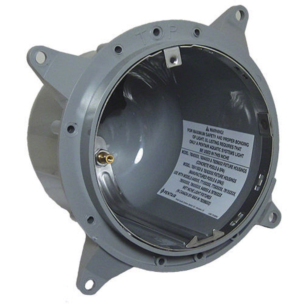 Small PVC Light Niche for Concrete Pools