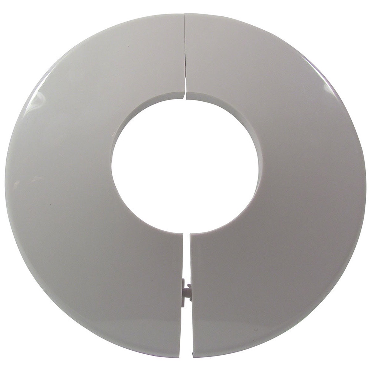 Snap-Tite Plastic Escutcheon - 1.90 Inch O.D. - White