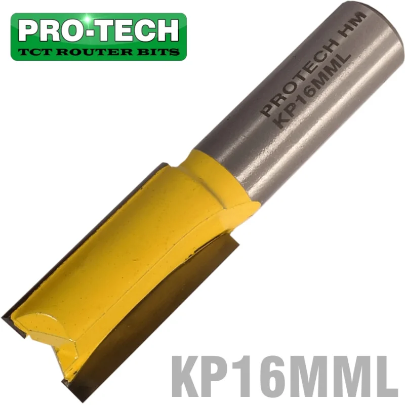 STRAIGHT BIT 16MM X 31MM CUT 2 FLUTE METRIC 1/2′ SHANK