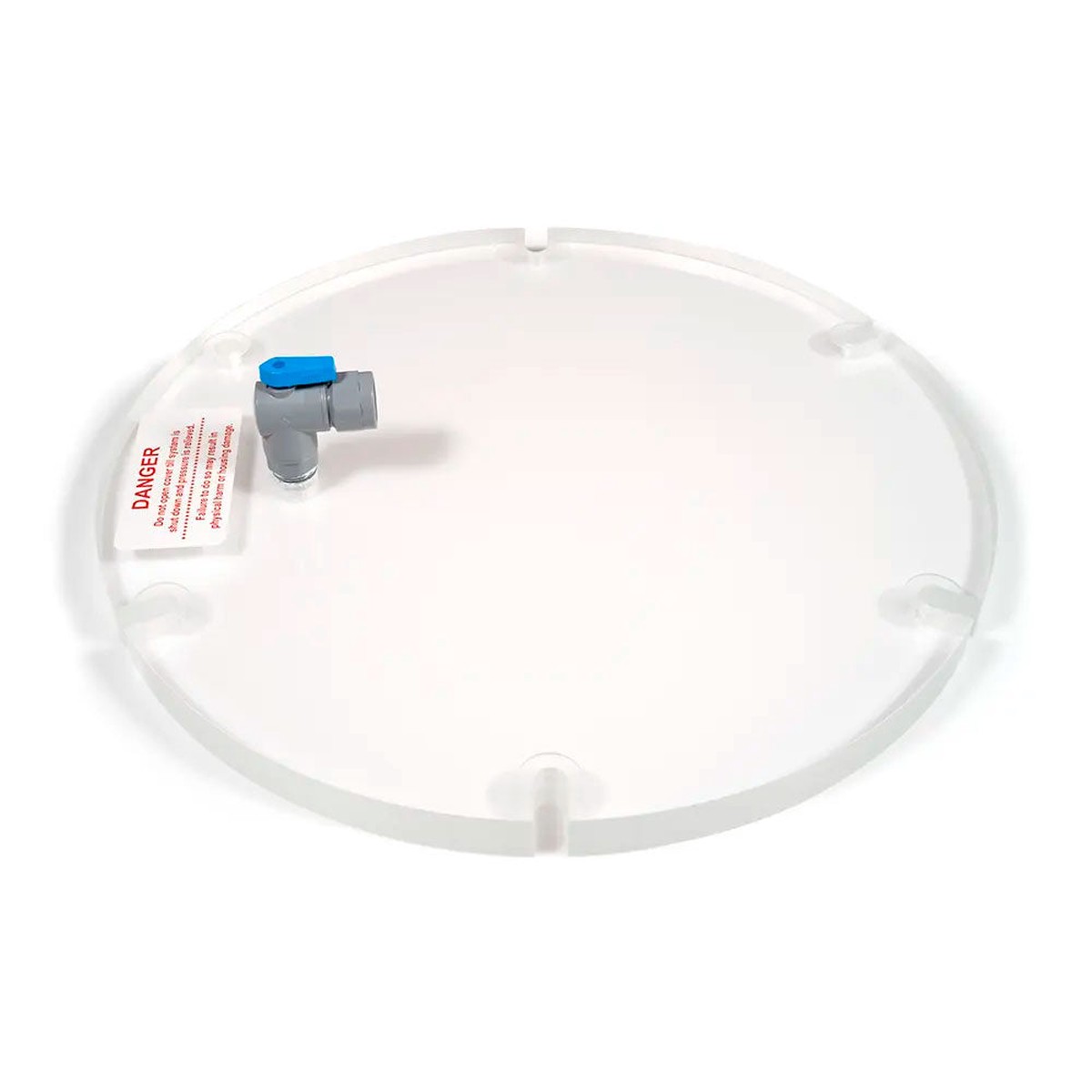 Strainer SW/RSW Clear Acrylic Cover - Side Vent - 10 Inch Strainers - Post-2015