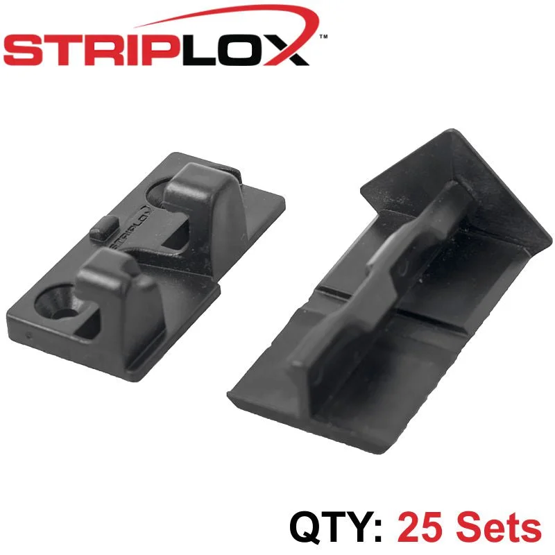 STRIPLOX 90D 51 (2′) BLACK BULK BAG (25 SETS)