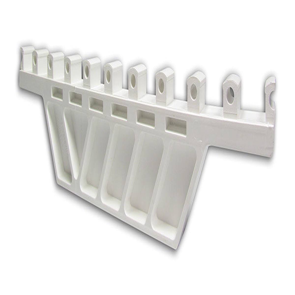 SuperGrip Parallel Grating Radial Support 10 Inch - White