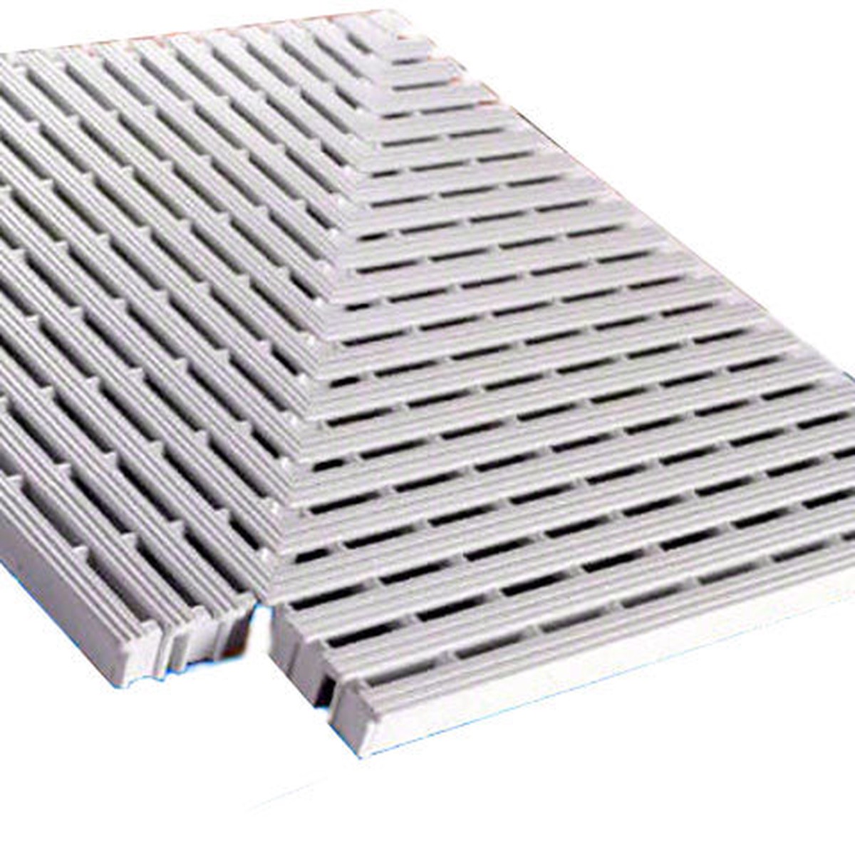 SuperGrip Perpendicular 90 Degree Corner 6 Inch - Non-Sloping Outside - White