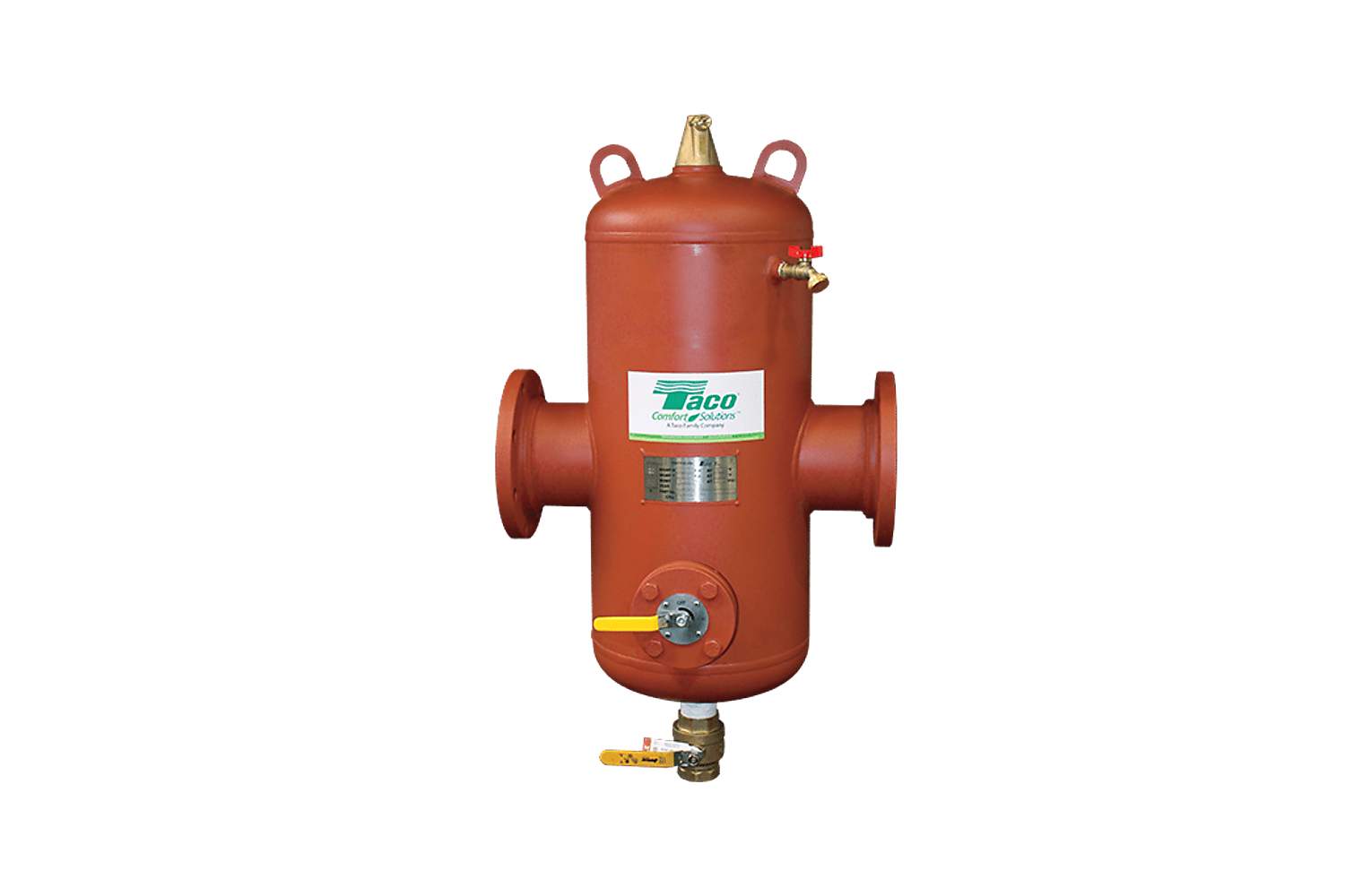 Taco 4902ADM-125, Air-Dirt Separator, 2" Flanged, 125 PSI, With Magnet