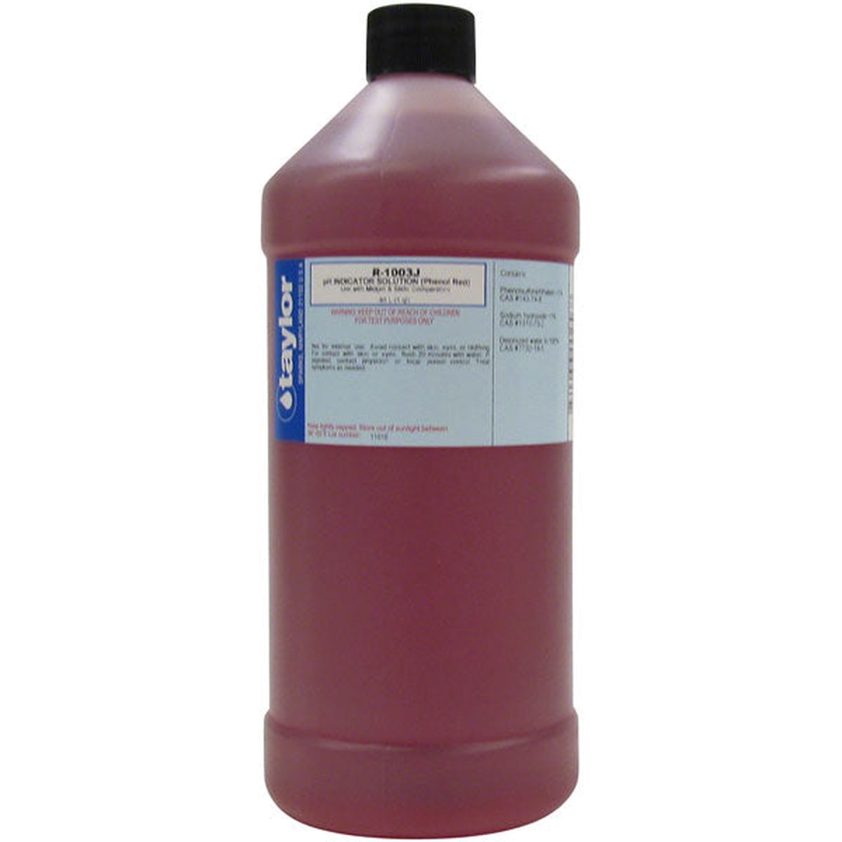 Taylor Phenol Red - 32 Oz. Bottle - R-1003J-F