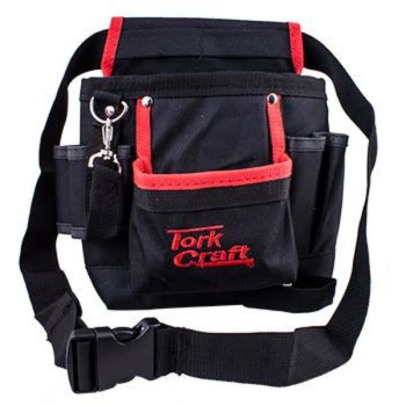 TOOL POUCH NYLON WITH BELT 7 POCKET